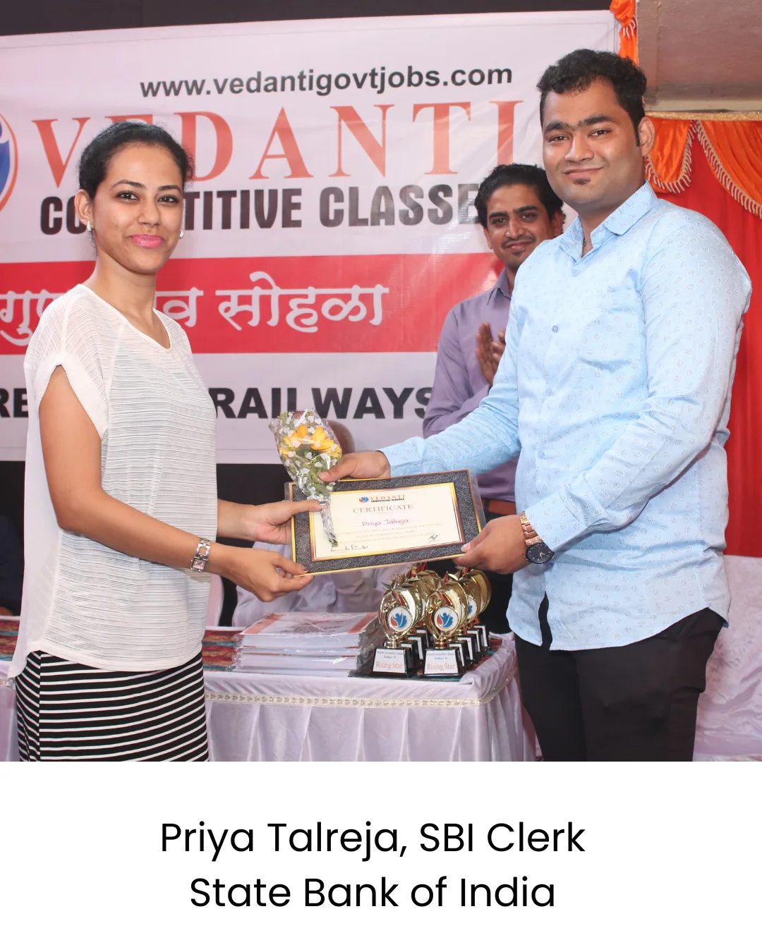 Priya Talreja - SBI Clerk at State Bank of India