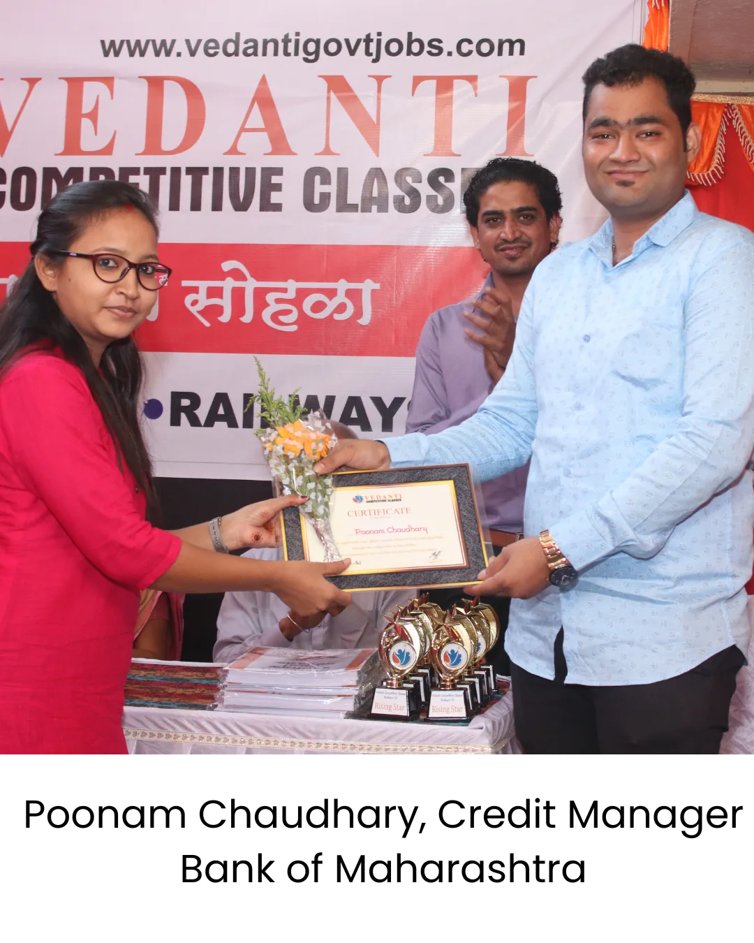 Poonam Chaudhary - Credit Manager at Bank of Maharashtra
