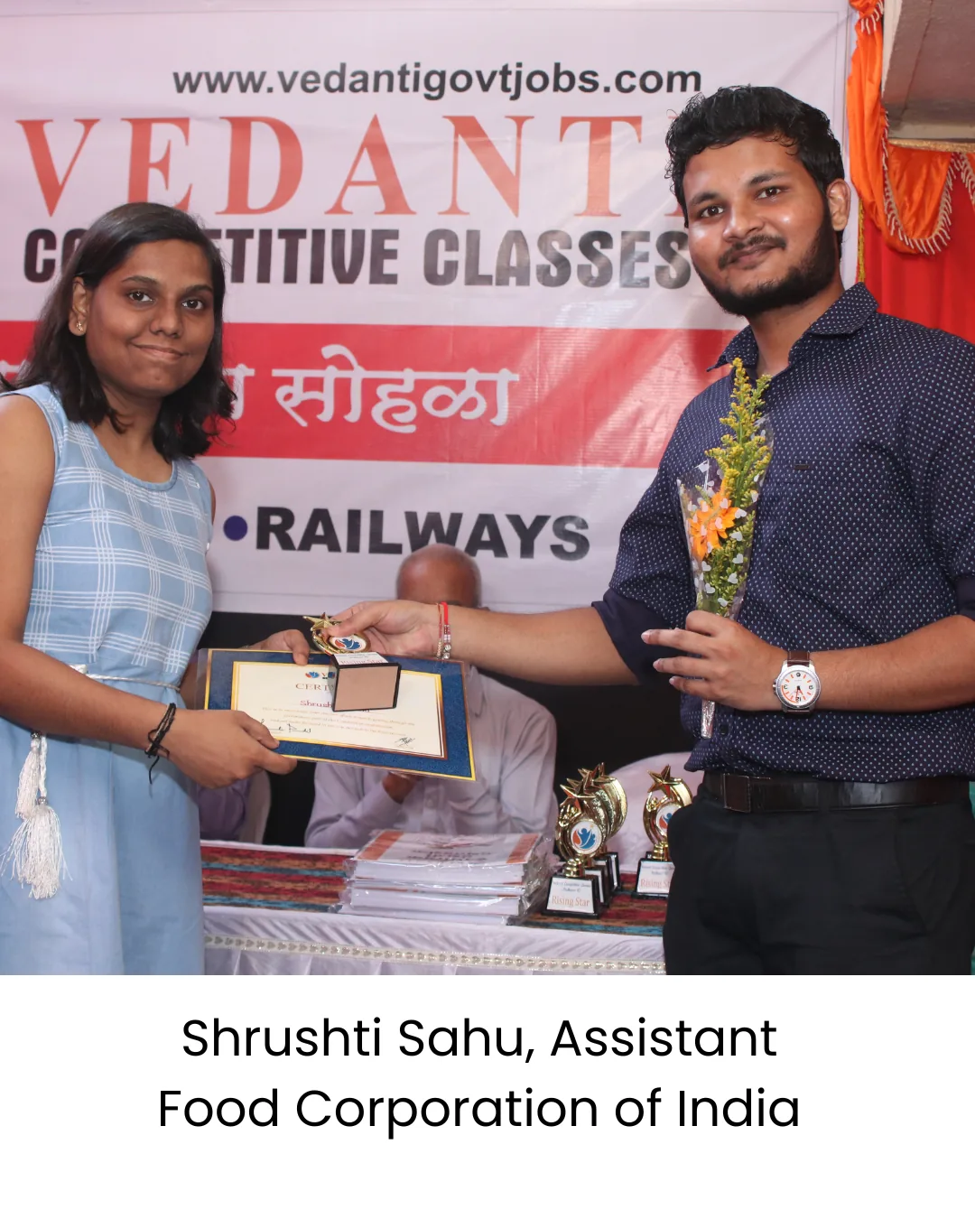 Shrushti Sahu - Assistant at Food Corporation of India